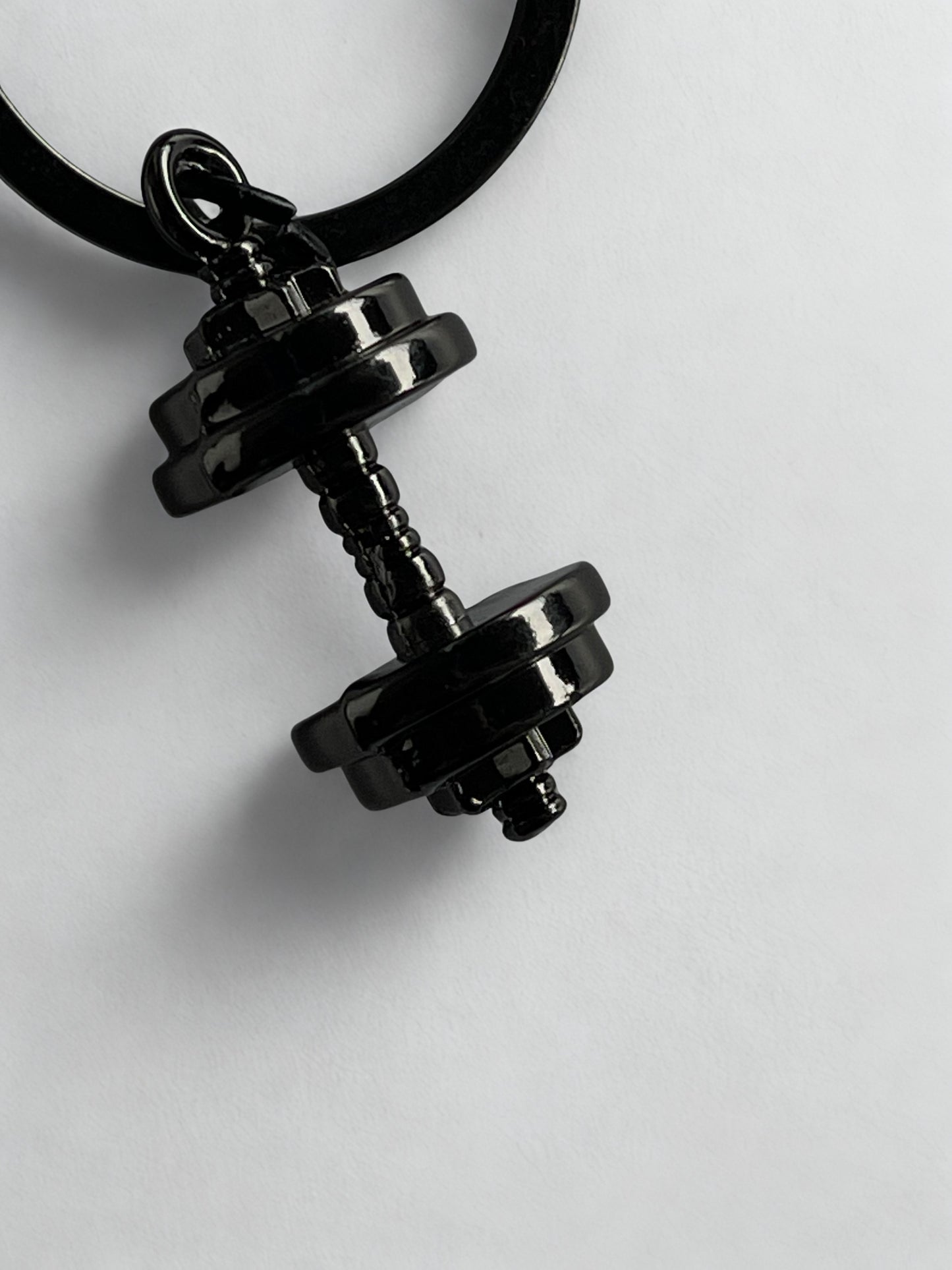 Barbell and Kettlebell keychain