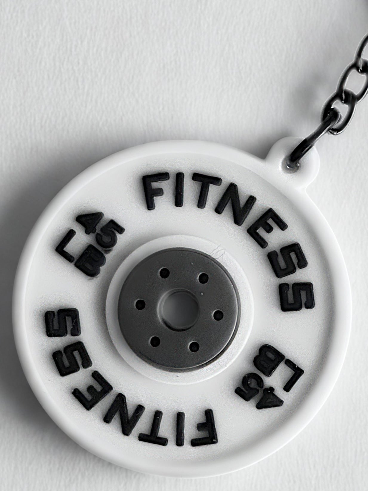 45 lb-plate keychain