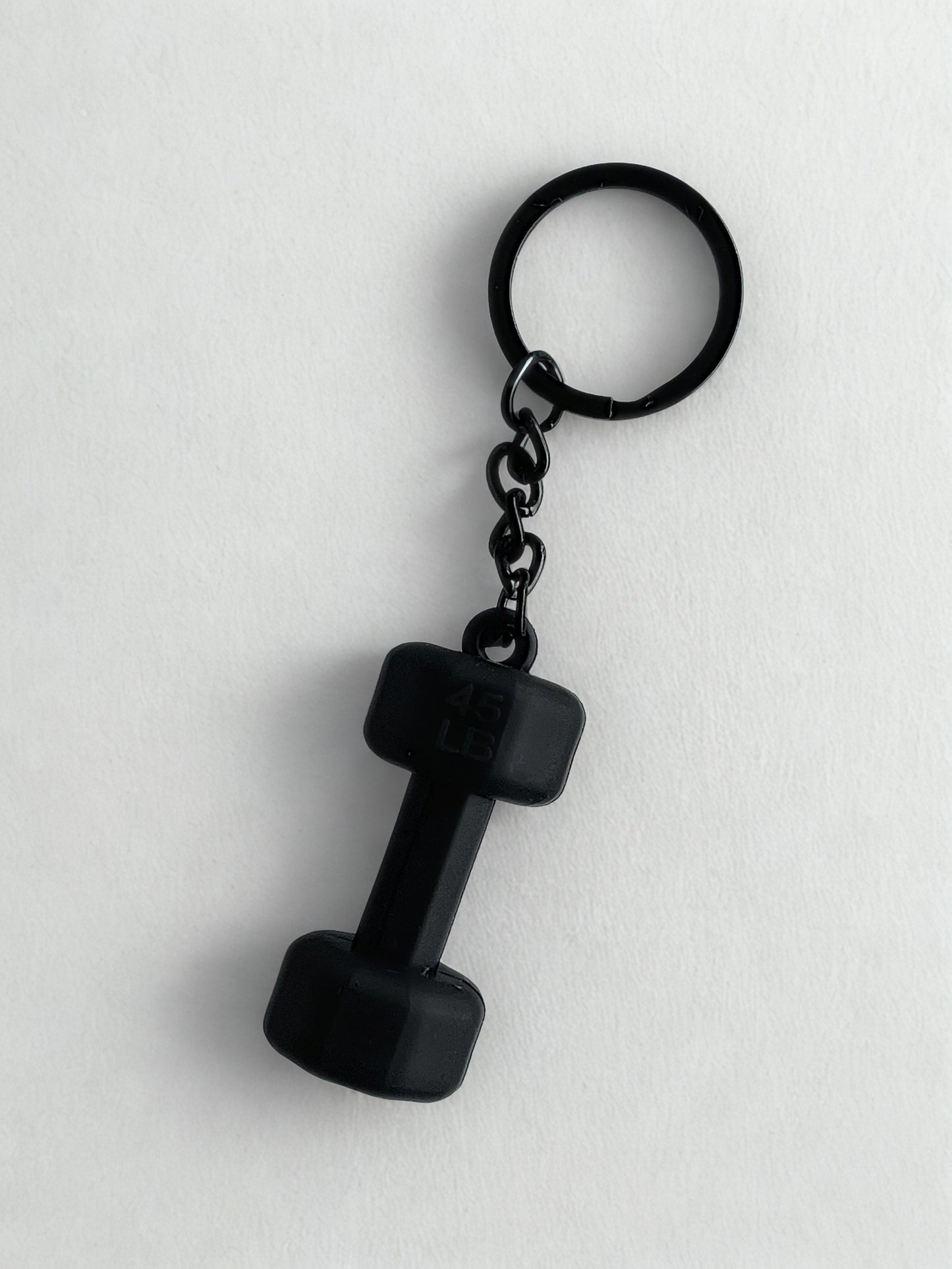 dumbbell keychain