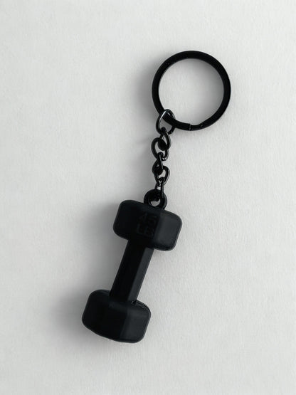 dumbbell keychain