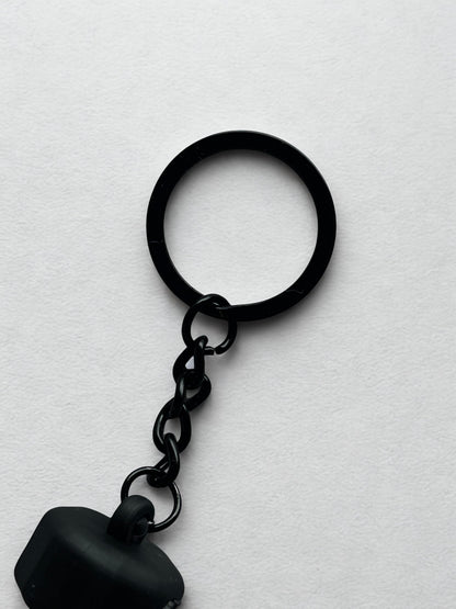 dumbbell keychain
